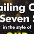 OMD Sailing On The Seven Seas Karaoke Version From Zoom Karaoke