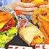 ASMR MUKBANG KFC Crispy Fried Chicken Cheese Burger Cheese Stick Recipe Eating