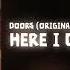 DOORS ORIGINAL SOUNDTRACK VOL 1 Here I Come