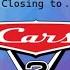 Closing To Cars 2 2011 UK DVD English Audio Descriptive Option