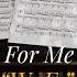 Dance For Me Wallis Abel Korzeniowski Piano Сover Sheet Music