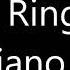 Nokia Ringtone Piano 5