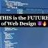 Future Of Web Designer Html Css Shorts Web Design