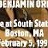 Benjamin Orr At South Station Boston MA Full Concert