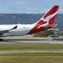 SPECIAL RUNWAY BREAKS AND FLIES INTO THE AIR As Qantas Departs Runway 03 REPOST WITH PERMISSION