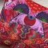 Gorgeous Fabric Made From Scrap Lavender Eye Pillow Textile Art Print Fabric Scrapfabricprojects