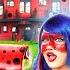 One Colored House Challenge Vampire Vs Lady Bug Vs Mermaid