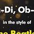 The Beatles Ob La Di Ob La Da Karaoke Version From Zoom Karaoke