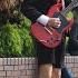 AC DC Safe In New York City Angus Young Street Performer