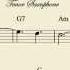 Ave María Sheet Music For Tenor Saxophone With Chords