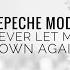 Depeche Mode Never Let Me Down Again By Anna Stancikova