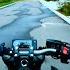 ENGINE SOUND ONLY CYBER CITY HONDA CB650R AKRAPOVIC POV CINEMATIC DJI ACTION