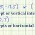 Quadratic Functions Find Vertex And Intercepts Using The Graphing Calculator