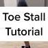Shuffle Dance Tutorial Toe Stall