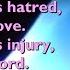 Make Me A Channel Of Your Peace With Lyrics For Congregations