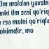 или молдан яхшидур