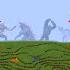 Godzilla Vs King Kong Vs Skar King Vs Shimo In Minecraft