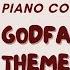 The Godfather Theme Piano Cover