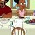 Family Guy The Griffins Have Jerome And Pam Over For Dinner