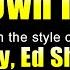 Stormzy Ed Sheeran Burna Boy Own It Karaoke Version With Lyrics HD Vocal Star Karaoke