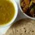 Healthy Breakfast Simple Thali