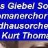 Bach Kantate BWV 52 Falsche Welt Dir Trau Ich Nicht Kurt Thomas 1957