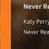 Katy Perry Never Really Over Audio