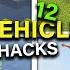 MINECRAFT 12 Working Vehicle Build Hacks Land Air Water