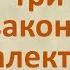 Три закона диалектики Диалектика на примерах