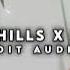 The Hills X Idol The Weeknd X Yoasobi Edit Audio