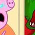 ZOMBIE APOCALYPSE Scary Zombie Visits Peppa Pig House Peppa Pig Funny Animation