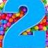 Learn Numbers With Colorful Balls Ice Cream Colors And Numbers Collection