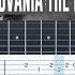 Undertale AU DustTale Megalovania The Murder Guitar Tutorial Tab