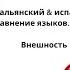 Итальянский и испанский языки Сравнение языков Урок 7