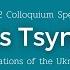 Taras Tsymbal Social Foundations Of The Ukrainian Russian Split UCSB Global Studies Colloquium