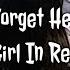 Forget Her Girl In Red Lyrics Video