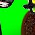 CARTOON CAT SIREN HEAD VS NEW TRAIN EATER Green Screen Trevor Henderson