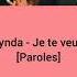 Lynda Je Te Veux Paroles