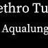 Jethro Tull Aqualung No Vocals