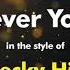 Becky Hill Forever Young McDonald S TV Advert Song Karaoke Version From Zoom Karaoke