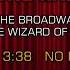 From The Broadway Musical The Wizard Of OZ Over The Rainbow Karaoke