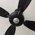 Four Blade Fancy Fan Remote Control AC DC