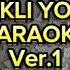 Aklı Yok Karaoke Sol