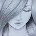 A Girl With Beautiful Hair Pencil Sketch Drawing How To Draw A Girl