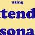 Extended Consonance