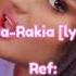 ENCA RAKIA LYRICS