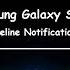 Samsung S23 Spaceline Notification Sonnerie