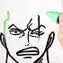 How To Draw ZORO In 40 Seconds