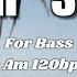 Latin Salsa Jam For Bass A Minor 120bpm No Bass BackingTrack