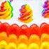 Miniature Rainbow Buttercream Cake Decorating 1000 Yummy Miniature Rainbow Cakes By Mini Cake